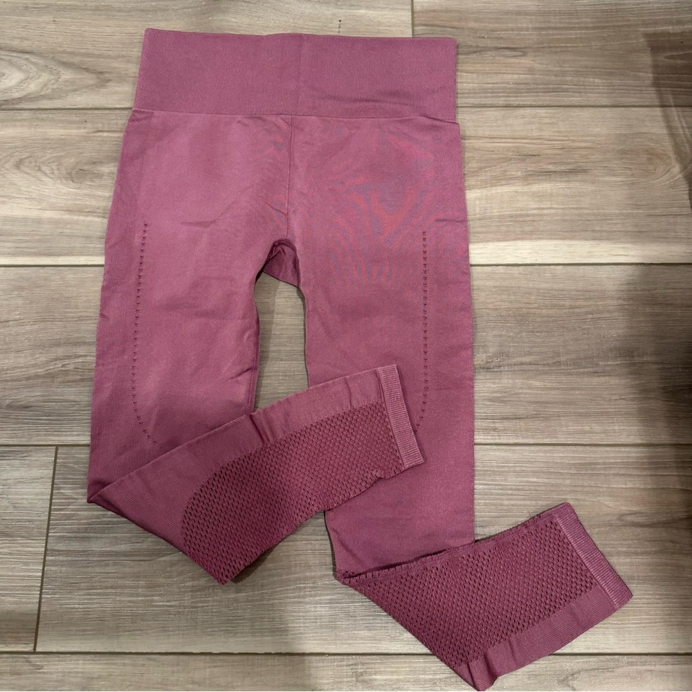 JoyLab Target Seamless Cutout Athletic Leggings Pink Medium